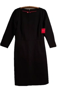 Neu mit Etikett Spanx schwarz M perfektes Etuikleid Stretch Flip Reißverschluss Bündchen sportlich Athleisure - Bild 1 von 11