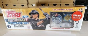 2016 Topps Baseball Factory Sealed Complete Set Series 1&2 + Ichiro Relic Card - Picture 1 of 5