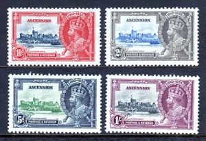 ASCENSION — SCOTT 33-36 — 1935 SILVER JUBILEE SET — MH — SCV 69 $ - Bild 1 von 2