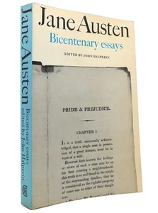 John Halperin JANE AUSTEN Bicentenary Essays 1st Edition 1st Printing - Imagen 1 de 1