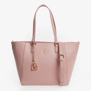 US Polo Assn Pink Jones Shopping Tote Bag RRP £120.00 - Picture 1 of 3