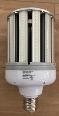 3- UL 80 W LED Corn Light Commercial Parking lot Light E39 Mogul Base  6000K New - Image 1 of 4