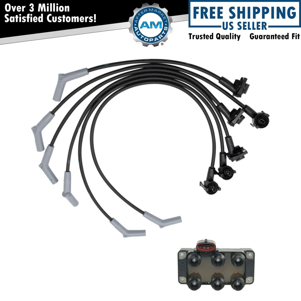 Juego de cables de bujía y bobinas de encendido para Ford Taurus Mercury Sable nuevo Foto 1 de 3