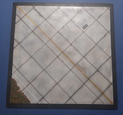 1/48 scale diorama airfield section base  cm. 52 x 52 x 1 - Immagine 1 di 4