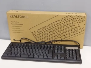 Topre Realforce SJ08B0 USB Keyboard Japanese Layout Used - Picture 1 of 9