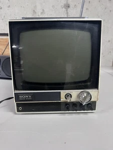 Vintage Sony Portable Transistor TV TV-920U Power getestet funktioniert - Bild 1 von 15