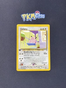Pokémon TCG Clefairy Neo Genesis 30/111 Regular 1st Edition MP. - Picture 1 of 3