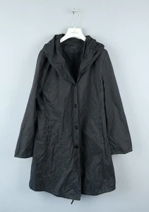 OSKA Womens Long Hooded Lightweight Polyester Jacket Size 2 Slim - Picture 1 of 9
