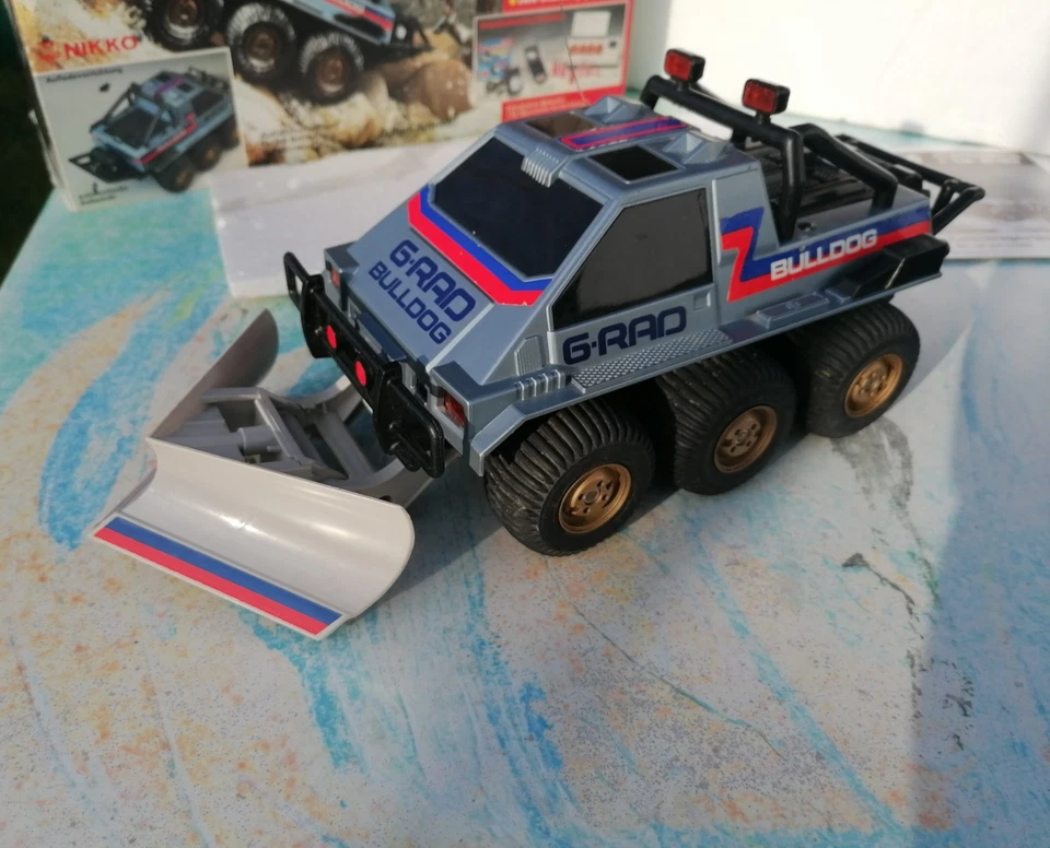 NIKKO Technotoy 6x6 BULLDOG mit Winde OFF ROAD 6WD RC Ferngesteuert  - Bild 1 von 4