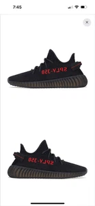 Herren Größe 7,5 - Adidas Yeezy Boost 350 V2 Low Bred - Bild 1 von 20