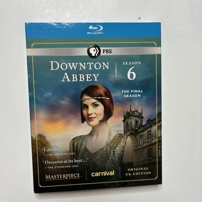 Аббатство Даунтон: сезон 6 (последний сезон) [Blu-ray] совершенно новый запечатанный - Изображение 1 из 4