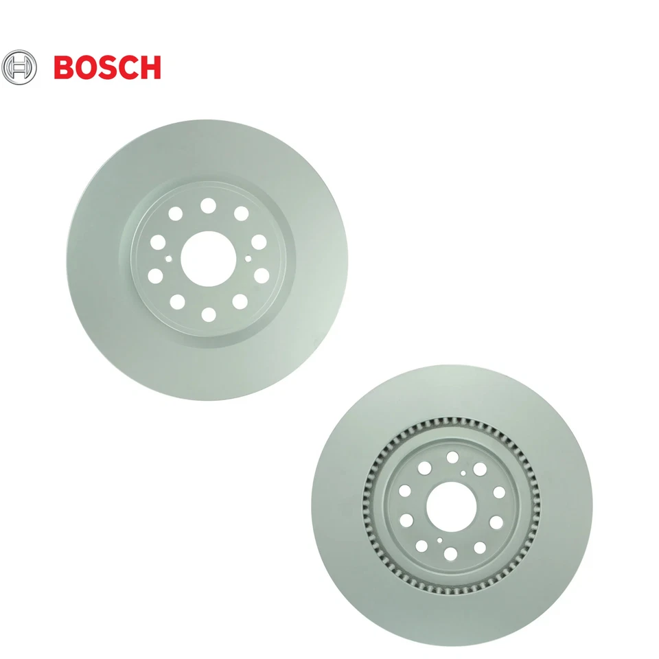 Rotor de freno delantero Bosch QuietCast 50011493 para Lexus LS460 2007-2017 (paquete de 2) Foto 1 de 1