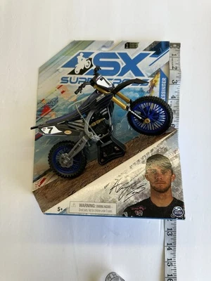 SX Supercross AARON PLESSINGER 2021 1st Edition 1/10 Scale 1:10 #7 Yamaha - Image 1 of 4