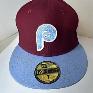 Philadelphia Phillies New Era 59FIFTY 1980 World Series Fitted Cap Size 7 55.8 - Picture 1 of 8