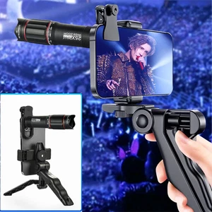 25x25 HD Monocular Telescope BAK4 FMC Lens with Phone Clip Portable for Concert - Picture 1 of 8