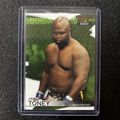 2010 UFC Topps Knockout James Toney Green RC /88 - Image 1 of 2