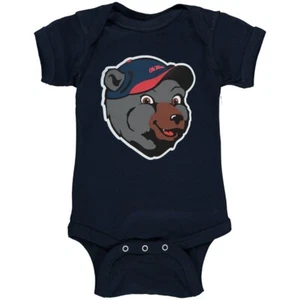 Ole Miss Rebels Infant Big Logo Bodysuit Navy Toddler Size 18 Months NEW - Picture 1 of 2