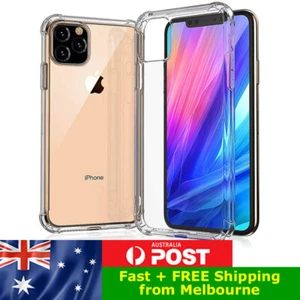 Shockproof Cover Clear Case for iPhone 6s 7 8 X XS XR 11 12 13 Plus Pro Max Mini - Picture 1 of 5