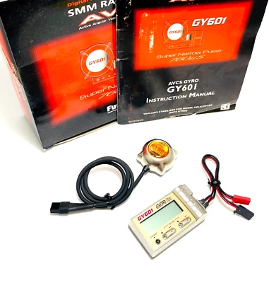Futaba GY601 SMM Rate Gyro Digital Proportional RC Helicopter System - Image 1 of 4