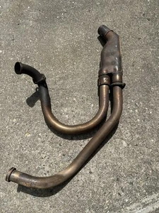 honda 750 africa twin exhaust front pipes - Picture 1 of 2