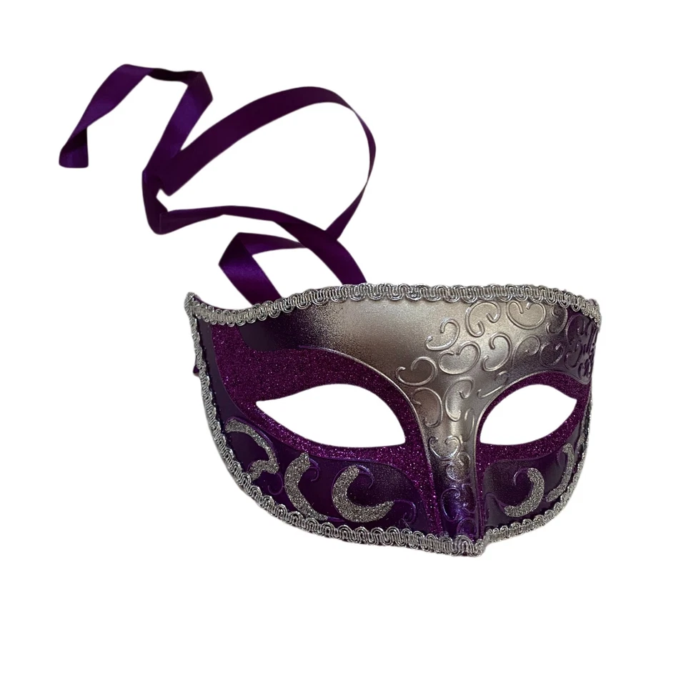 Popular Mens Unisex Masquerade Ball Eye Mask Costume Prom Bridal Party eye Mask - Image 1 of 1