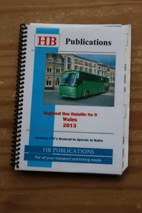 HB PUBLICATIONS REGIONAL BUS DATAFILE 9 WALES 2013 - Picture 1 of 1