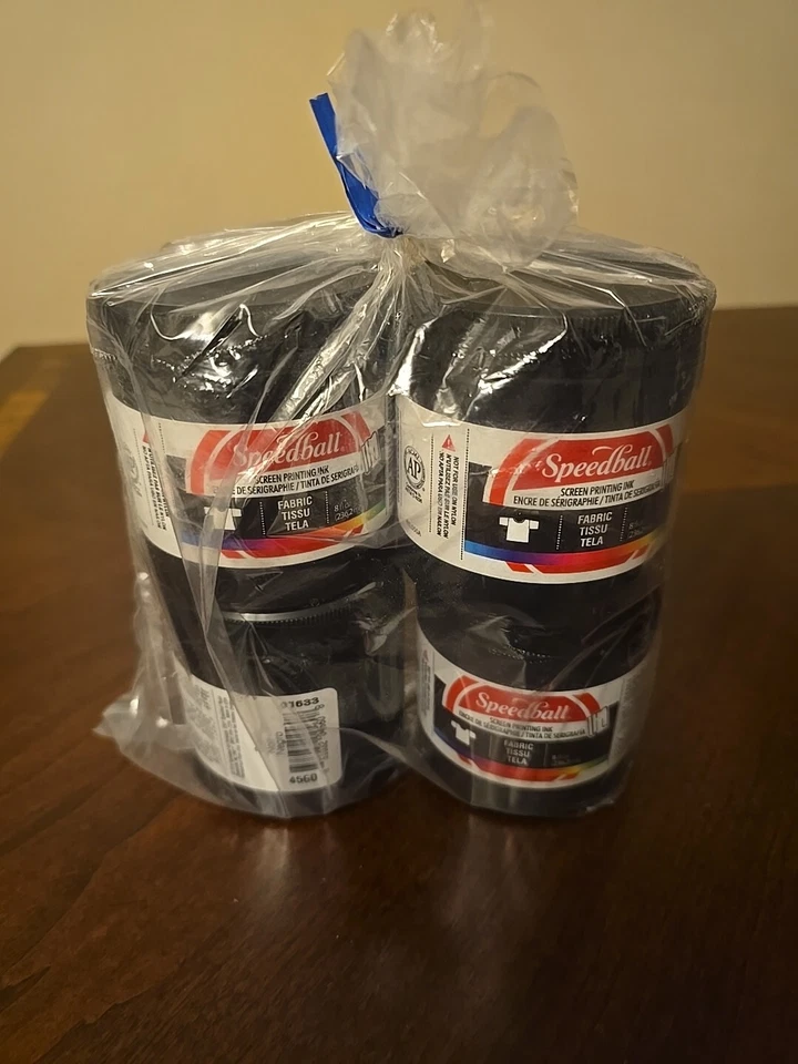 Tinta de serigrafía de tela Speedball (4) Foto 1 de 1