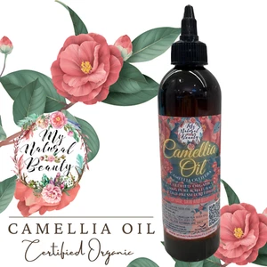 Organic Camellia Oil, Tea Seed Oil Cold Pressed Hair, Skin and Nails- 250ml. - Picture 1 of 9
