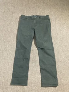 Vince Mens Five Pocket Classic Fit Casual Denim Jeans Olive Size 36 Made in USA - Picture 1 of 8