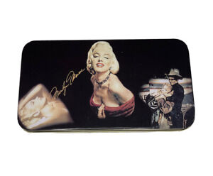 Marilyn Monroe Small Tin Collectible Container Actress American Icon 8x5 Graphic
