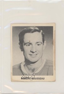1965-66 Coca-Cola NHL Players Bobby Rousseau Robert Rousseau