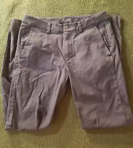 Lululemon Commission Hose Slim Fit Oxford Grau Herren Größe 32 X 32 Freizeit - Bild 1 von 10