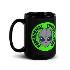 Paranormal Investigator Black Glossy Mug - Picture 1 of 3