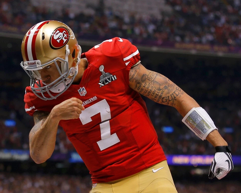 Foto brillante Colin Kaepernick 8X10 CK1 Foto 1 de 1
