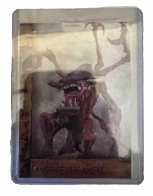 Vertebreaker #17 Spawn The Toy Files Inkworks Trading Card NM - Image 1 of 2