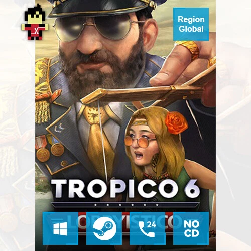 Tropico 6 Lobbyistico DLC for PC Game Steam Key Region Free - Image 1 of 1
