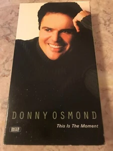 DONNY OSMOND: THIS IS THE MOMENT (2001) [VHS] - FREE SHIPPING! - Picture 1 of 3