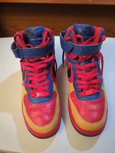 NIKE ID AIR FORCE 1 HIGH OPTIMUS PRIME CUSTOM 1 OF 1 MEN'SIZE 10 - Picture 1 of 5