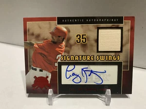 2005 Fleer Americas National Pastime Signature Swing Casey Kotchman #SSAB-CK /99 - Picture 1 of 2
