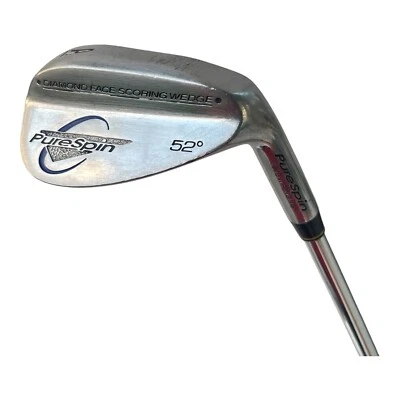 PureSpin Diamond Face Scoring Approach Wedge 52° Steel Shaft 35.5" RH - Image 1 of 4