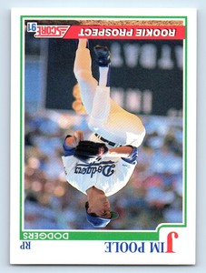 1991 Score #357 Jim Poole Ungraded