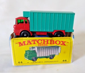 Vintage 1967 Lesney MATCHBOX Series GMC Refrigerator Truck #44c w/ original box - Picture 1 of 13