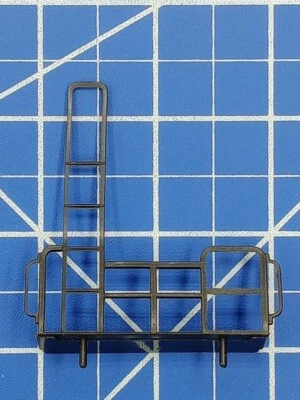 Lionel O Scale Model Train Black Plastic  End Rail With Ladder 1:48 Scale - Image 1 of 2