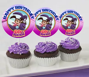 12 tapas para cupcakes para fiesta de cumpleaños B01L4IUZGA - Imagen 1 de 1