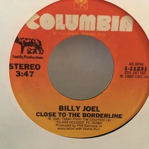 BILLY JOEL 7" SINGLE ,YOU MAY BE RIGHT /CLOSE TO THE BORDERLINE - Picture 1 of 2