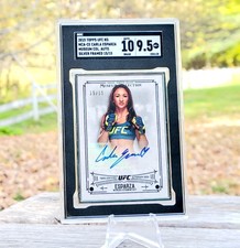 2015 CARLA ESPARZA ROOKIE CARD AUTOGRAPH TOPPS MUSEUM #15/15 SGC 10/9.5 UFC 🔥🔥