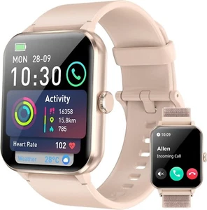 Women Alexa Smart Watch Fitness Bluetooth Call Watch for Android iPhone Samsung. - Picture 1 of 9