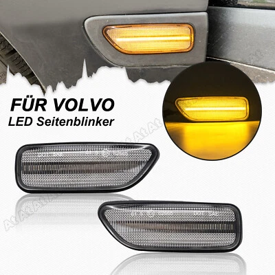 2x LED Seitenblinker Seitenbegrenzungsleuchten Für Volvo S60 S80 V70 XC70 XC90 - Bild 1 von 4