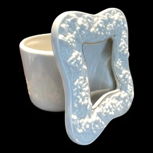 "Raro De Colección De Molde Cerámica Holanda Marco de Foto ""Marco de Gardenia""" - Imagen 1 de 7