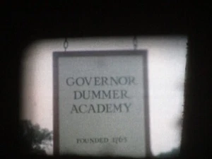Carrete de video de película casera de 8 mm Governor Dummer Academy Byfield Massachusetts Boy - Imagen 1 de 24